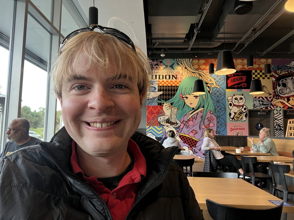 The author at Marugame Udon San Ramon